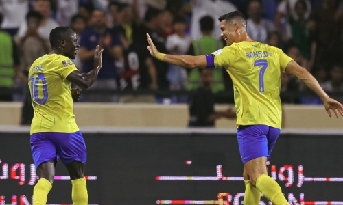 Arabie Saoudite : Al-Nassr inflige une manita à Al-Fateh grâce à un triplé de Cristiano Ronaldo et un doublé de Sadio Mané