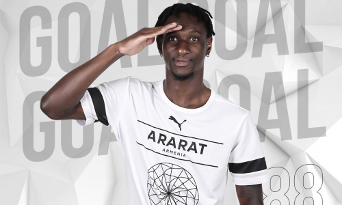 Arménie : 6è réalisation en championnat pour Wilfried Eza