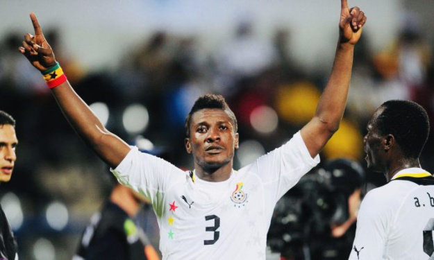 Asamoah Gyan range les crampons