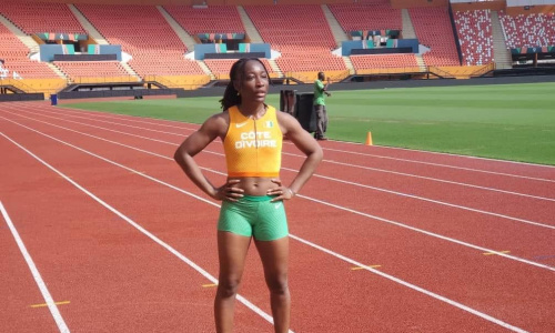 Athlétisme : Marie-Josée Ta Lou en extase devant le nouveau look du stade Félix Houphouët-Boigny