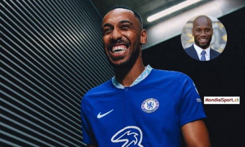 Aubameyang renforce l’attaque des Blues et reçoit un message de Drogba