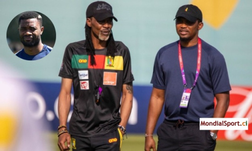 Aurélien Chedjou tacle Samuel Eto’o et Rigobert Song