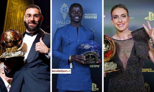 Ballon d’Or : Benzema sacré, Mané dans l’histoire, Alexia Putellas conserve son trophée, … les lauréats de 2022