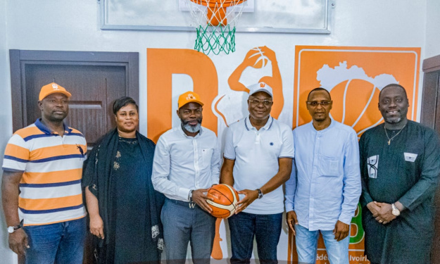 Basket : le Président de la Fédération Ivoirienne a reçu son homologue du Mali