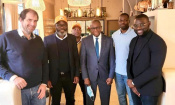 Basket : le Président de la FIBB et sa délégation reçus en audience par le Consul de Côte d'Ivoire en France