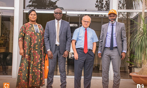 Basket : le Président de la FIBB et son équipe reçus en audience par l’Ambassadeur de France en Côte d’Ivoire