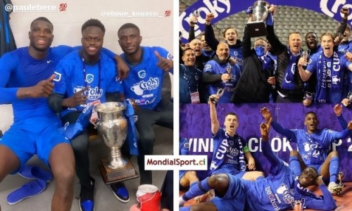 Belgique : 1er trophée pour Eboué Kouassi