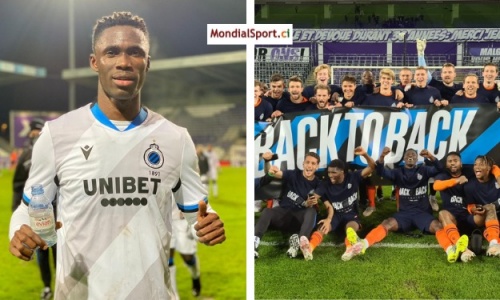 Belgique : Odilon Kossounou champion pour la 2è fois d’affilée