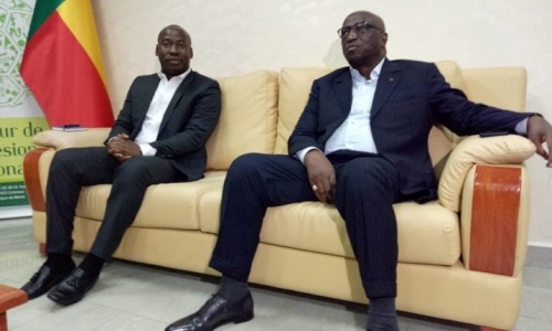 Bénin : Jacques Anouma reçu au cabinet du ministre du Tourisme de la culture et des sports
