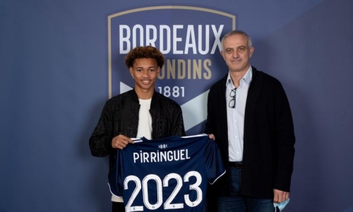 Bordeaux : Lenny Pirringuel signe son premier contrat professionnel et égale le Sénégalais Henri Saivet