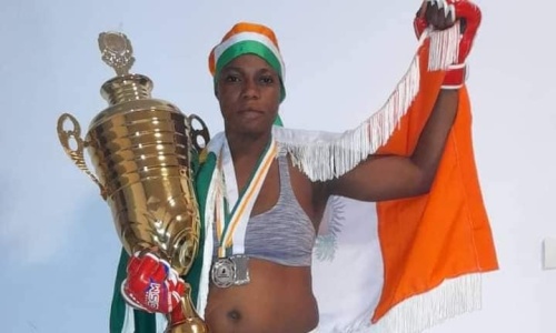 Boxe : Koudou Bahi Danielle sur le toit de l’Afrique au Championnat Communale au Burkina Faso