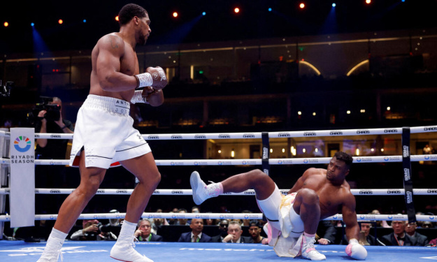 Boxe : le KO impressionnant d’Anthony Joshua contre Francis Ngannou