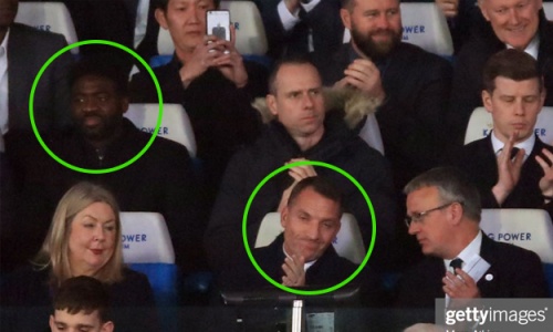 Brendan Rogers et Kolo Touré étaient présents ce soir au King Power Stadium