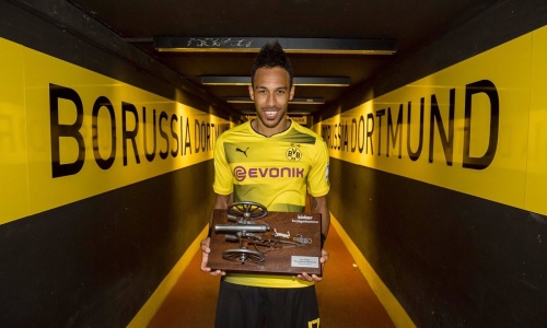 Bundesliga : Aubameyang finit meilleur buteur devant Lewandowksi
