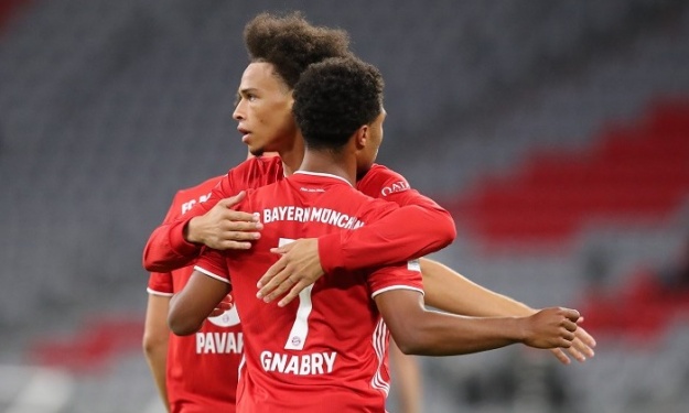 Bundesliga : La paire ‘‘Gnabry-Sané’’ en feu, le Bayern signe un record pour sa 1ère