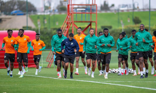 ‘‘Burundi-CIV’’ : les Eléphants ont débuté le travail au Centre Sportif du FUS de Rabat