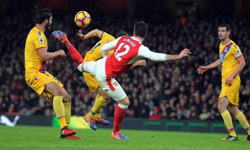But exceptionnel d'Olivier Giroud contre Crystal Palace