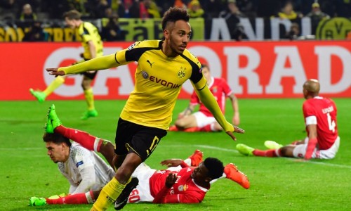 C1 - Auteur d'un hat-trick, Aubameyang envoie Dortmund en 1/4