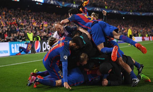 C1 (Barça-PSG) - 1/8è de final retour, tous les buts en images