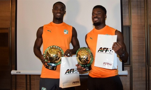 CAF AWARDS 2018 : Serge Aurier et Eric Bailly ont reçu leurs ‘‘ballons d’or’’