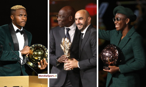 CAF Awards 2023 : Victor Osimhen et Asisat Oshoala triomphent, le Maroc récompensé pour son Mondial