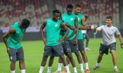 "Cameroun - Côte d'Ivoire" : Les Eléphants prennent leurs repères sur la pelouse du stade de Japoma