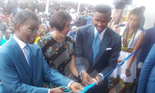 Cameroun-Santé : Le pavillon pédiatrique Samuel Eto’o a ouvert ses portes