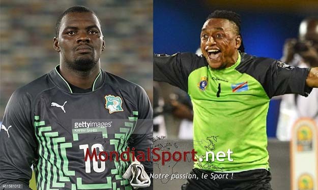 CAN 2017 - Côte d'Ivoire VS RD Congo : Duel entre deux gardiens de TP Mazembe