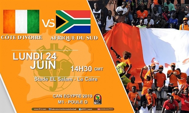 CAN 2019 | Côte d’Ivoire – Afrique du Sud : Voici les compos des équipes