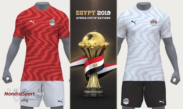 CAN 2019 : L'Egypte dévoile les nouveaux maillots des Pharaons