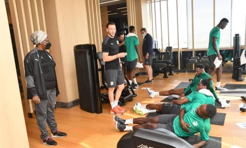 CAN 2021 : Ça bosse dur chez les Eléphants (images)