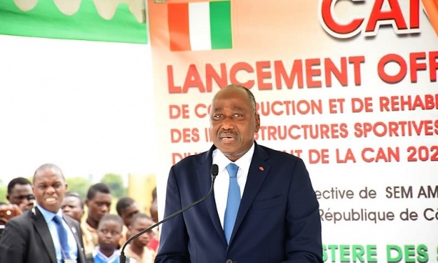 CAN 2021 : Cérémonie de lancement officiel des travaux (19/10/2018) CAN 2021 : Cérémonie de lancement officiel des travaux (19/10/2018)