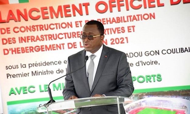 CAN 2021 : Cérémonie de lancement officiel des travaux (19/10/2018) CAN 2021 : Cérémonie de lancement officiel des travaux (19/10/2018)