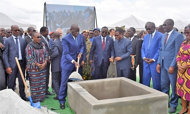 CAN 2021 : Cérémonie de lancement officiel des travaux (19/10/2018) CAN 2021 : Cérémonie de lancement officiel des travaux (19/10/2018)