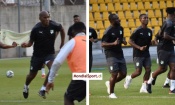 CAN 2021 : Didier Drogba et Doumbia Seydou ont pris part à la séance d'entraînement des Eléphants