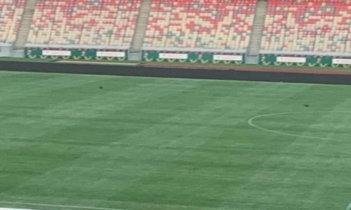 CAN 2021 : La pelouse du stade Japoma a été retouchée pour le duel entre Eléphants et Fennecs