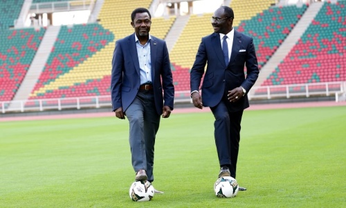 CAN 2021 : Le Secrétaire Général de la CAF est au Cameroun