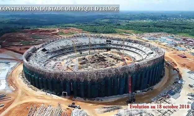 CAN 2021 : Stade Olympique d'Ebimpé en octobre 2018