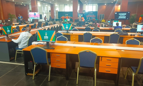 CAN 2023 : Immersion au Centre Principal des Médias, l’innovation de la CAF pour booster l’action des journalistes