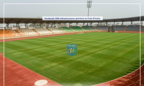 CAN 2023 : L’ONS dévoile le taux d’avancement des travaux du stade de Yamoussoukro