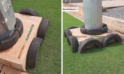 CAN 2023 : l’ONS réagit à la polémique des protections des poteaux d’éclairage