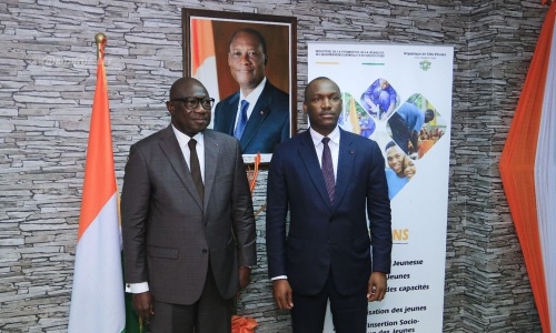 CAN 2023 : La mobilisation des jeunes au cœur des échanges entre Albert François Amichia et Mamadou Touré