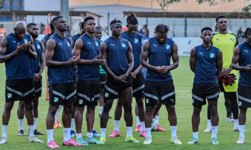 CAN 2023 : La toute dernière séance d’entrainement des Eléphants