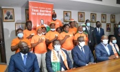 CAN 2023 : Le Ministre Danho Paulin à Yaoundé pour prendre le flambeau
