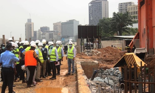 CAN 2023 : Après les infrastructures de Korhogo et San pedro, le Secrétaire Général de la CAF rend visite au ''Félicia''