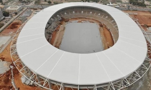 CAN 2023 : Le stade de Bouaké entièrement couvert
