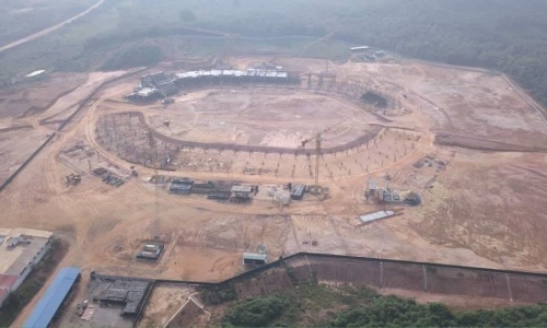 CAN 2023 : Le stade de San Pedro prend forme