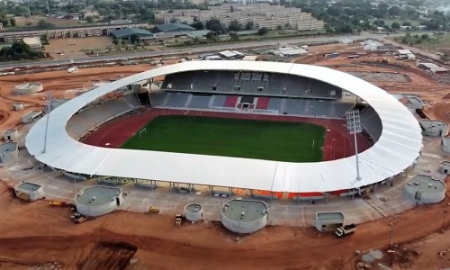 CAN 2023 : Le Stade de Yamoussoukro vu du ciel