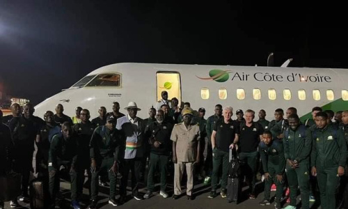 CAN 2023 : Les images de l’arrivée de l’Afrique du Sud, du Burkina et de la Mauritanie