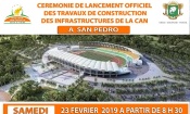 CAN 2023 : Les travaux de San Pedro démarrent ce samedi